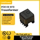 Improve power and data transmission with PoE signal path transformers.